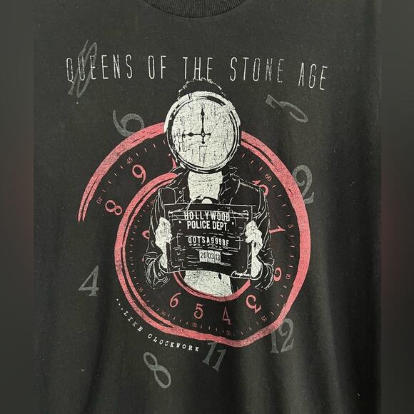 Queens Of The Stone Age Vintage Consulado Mexican Import Band Tee Shirt SMALL - Picture 3 of 5